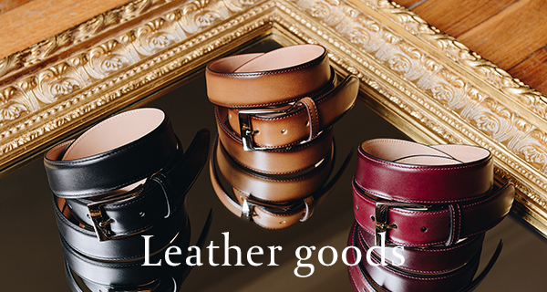 Leather goods for men - Emling belts